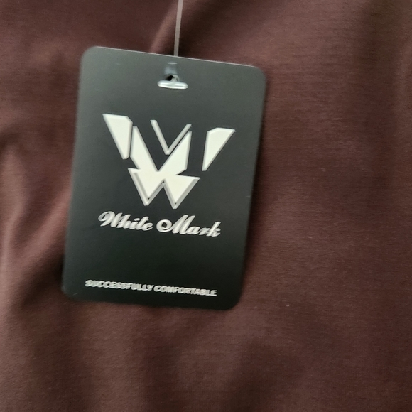 White Mark Women's Plus Size Brown Tank Top NWT - Picture 7 of 10